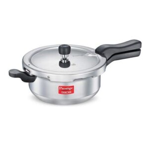 Prestige Svachh Aluminium Anti Bulge Induction Base Pressure Cooker (Silver)