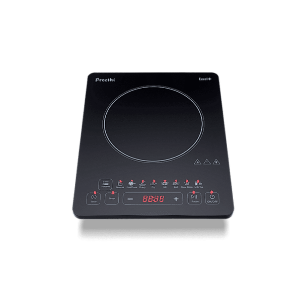 Preethi Excel Plus 117 1600-Watt Induction Cooktop (Black)