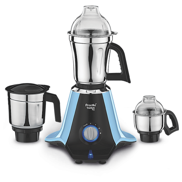 Preethi Taurus Pro Blue-Black W- 3 Jar