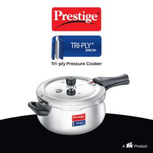 PRESTIGE SVACHH TRI-PLY HANDI PRESSURE COOKER 3 LITRE