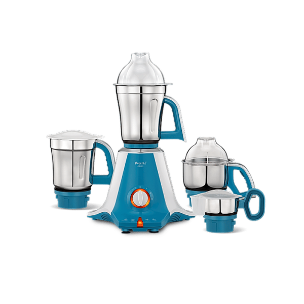 Preethi Aries Mixer Grinder 750 Watt with 4 Jars, 5 Year Warranty (Green)