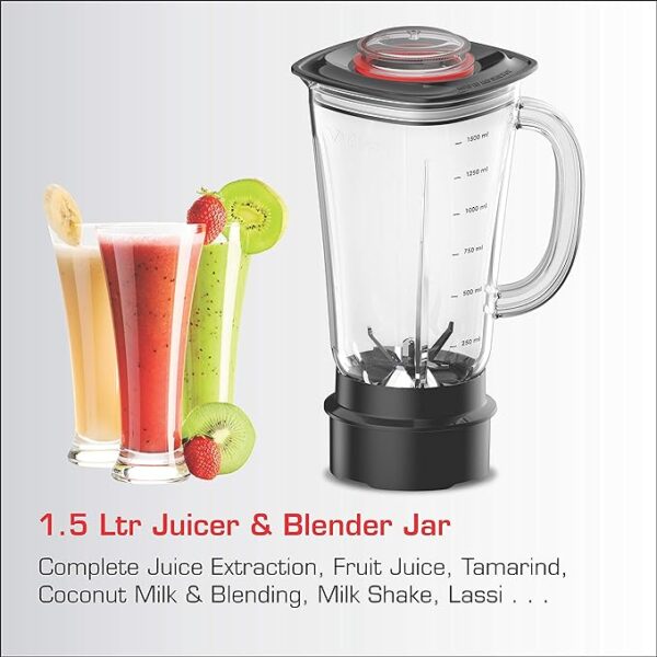 VIDIEM JUMBO JUICER 1000W MIXER GRINDER - Image 5