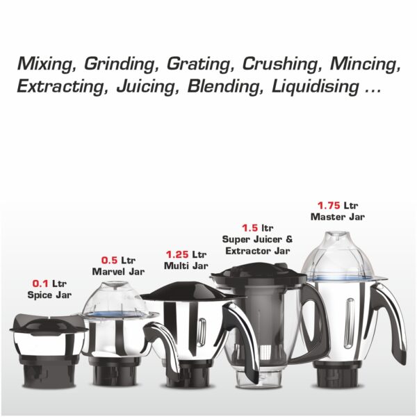 TUSKER 750W MIXER GRINDER - Image 2
