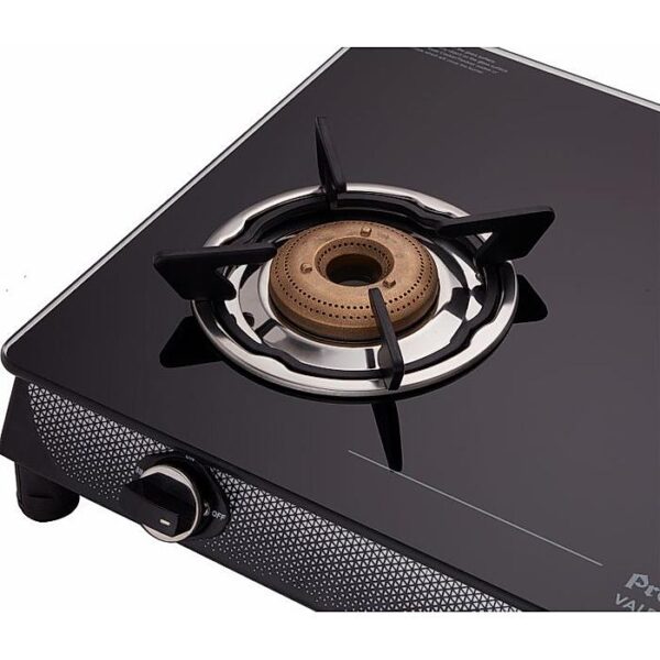 Preethi Valentino Carbon 3 Burner Glass Top Gas Stove - Image 2