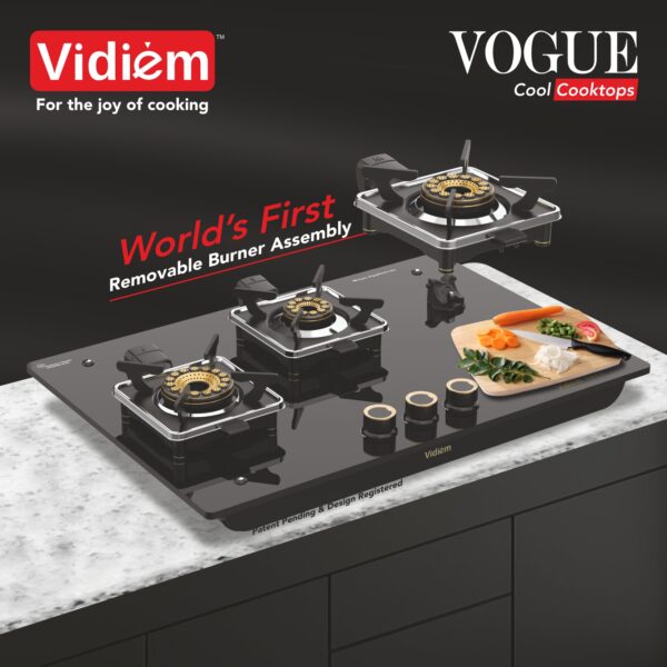 VOGUE 3-Burner Gas Cooktop - Image 3