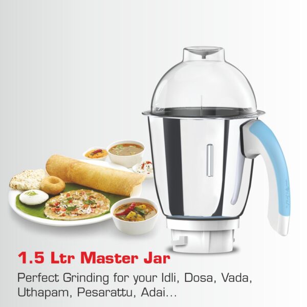 EVA SUPER BLU 750W MIXER GRINDER - Image 3