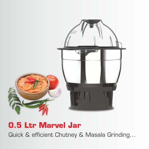 EVA Royal 750W MIXER GRINDER - Image 4