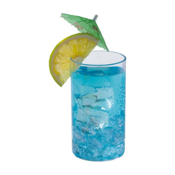 SignoraWare Crystal Clear Glass Medium (Set/6) | Unbreakable Plastic Glass