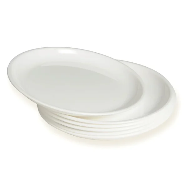 Signoraware Half Plate Round (Set/6) Mirror Finish - Image 2