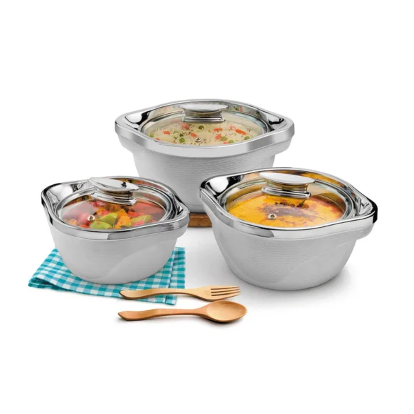 Signoraware Royal Bliss Casserole - Set of 3