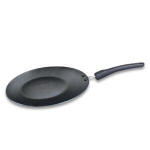 Prestige Omega Deluxe Non-stick Concave Tawa, 27.5cm (Red)