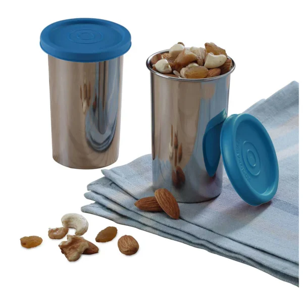 Signoraware Nano Round Steel Big ( Set/2 ) ( 150 ml. each ) - Image 2