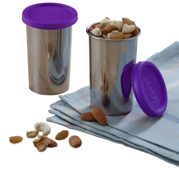 Signoraware Nano Round Steel Big ( Set/2 ) ( 150 ml. each ) - Image 3