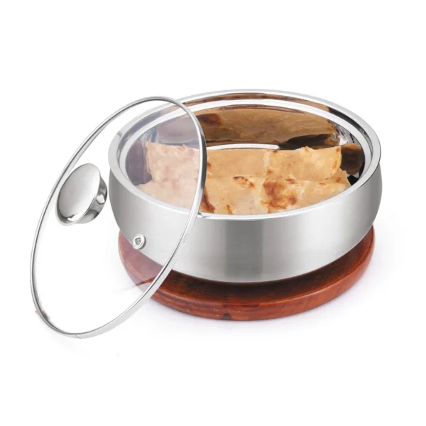 Signoraware Roti Server with Glass Lid 2100ml