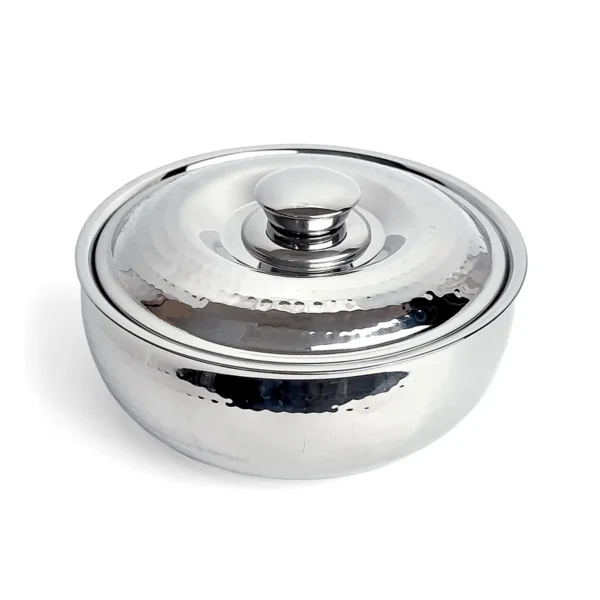 Signoraware Roti Server Hammered with Steel Lid 1500 ml