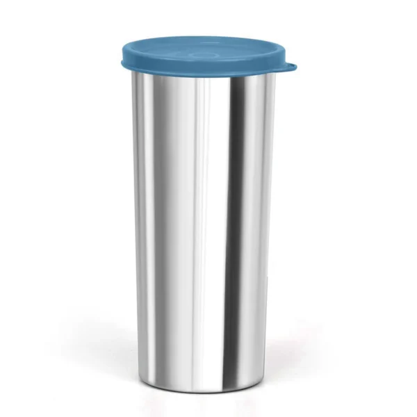 Signoraware Jumbo Tumbler Steel 500 ml.| Drinking Cups | Reusable Travel Tumbler With Leakproof Lids | To-Go Drink Cups for Juice, Smoothie, Iced Coffee, Milkshake, Cold Drinks & Snacks - Image 4