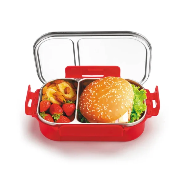 Signoraware Slim Steel Small Lunch Box
