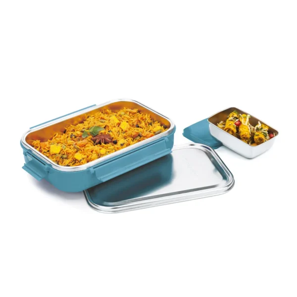 Signoraware Health Bud Steel Lunch Box Big - Image 2
