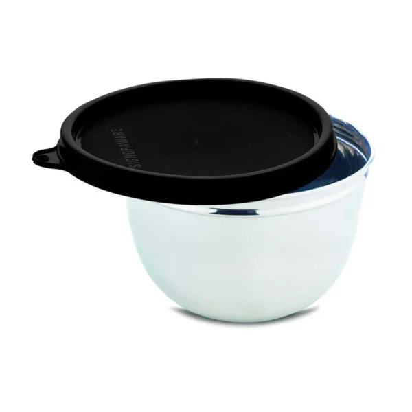 Signoraware Mixing Bowl Steel 1350 ml. - Blue Colour - Image 4