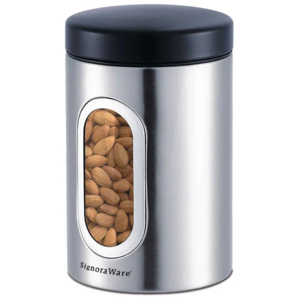 Signoraware Modular Steel Cont 1800 ml Round (Matte)
