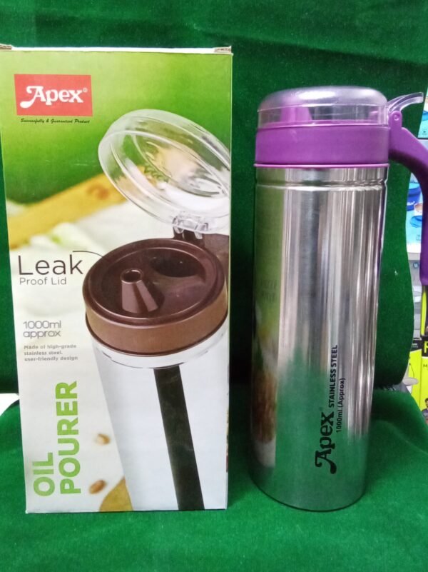 Oil pourer stainless steel (1000 ml) - Image 2