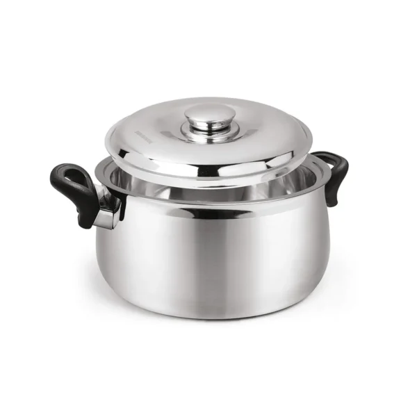 Signoraware Hot Delight Casserole with Handle (2100ml) - Double Wall Stainless Steel Insulated casserole - Keep Food Hot for longer time.