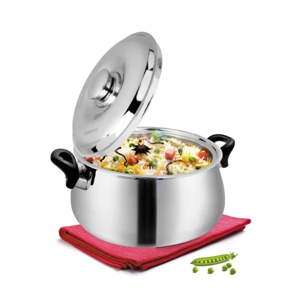 Signoraware Hot Delight Casserole with Handle (2100ml) - Double Wall Stainless Steel Insulated casserole - Keep Food Hot for longer time. - Image 2