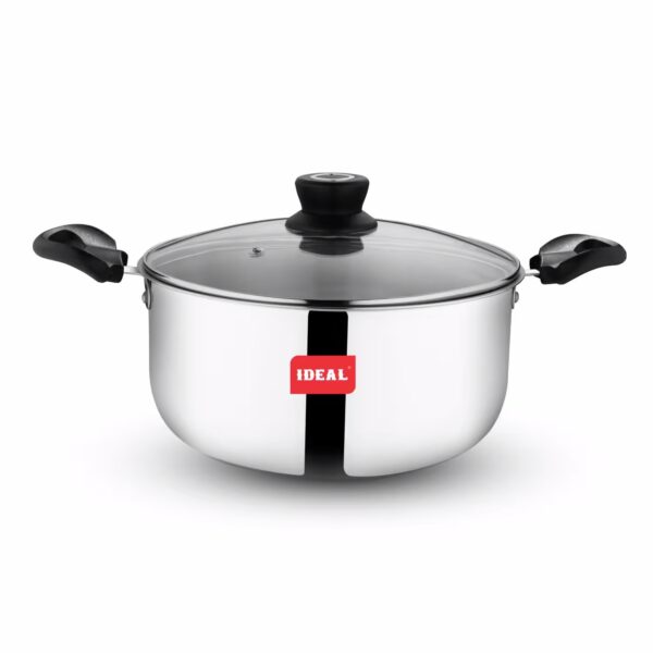 IDEAL Stainless Steel Eva+ Briyani Pot 24 CM