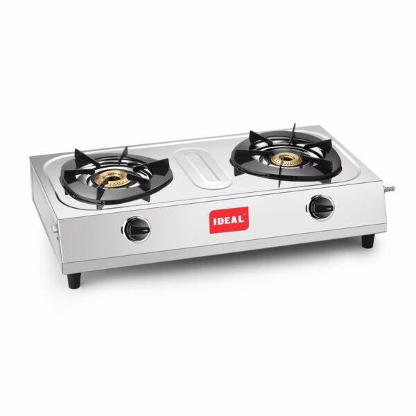 IDEAL App.Ever+ Stainless Steel LPG Stove 2 Burner - Image 2