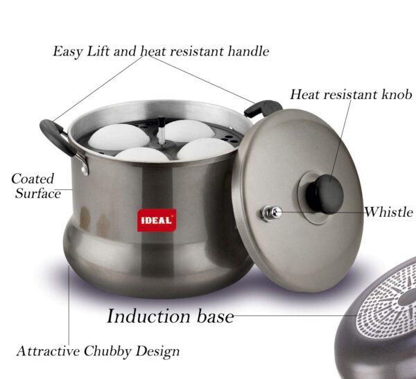 IDEAL  Non Stick Bella+ Idly Vessel 24 Idlies - Image 3