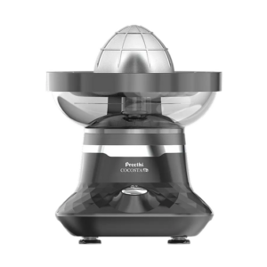Preethi Cocosta - Coconut Scraper & Citrus Juicer, 100% Safe Dual Protection Scraper with Safety Switch & Silicon Cap, Spillage Free Collection bowl, 100 Watt, 2yr Guarantee, Lifelong Free Service