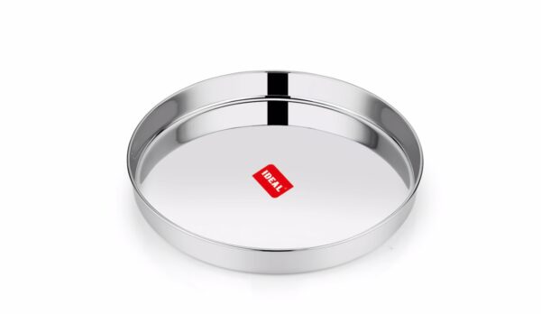 IDEAL Stainless Steel Lunch Plate:30 CM (No.7)