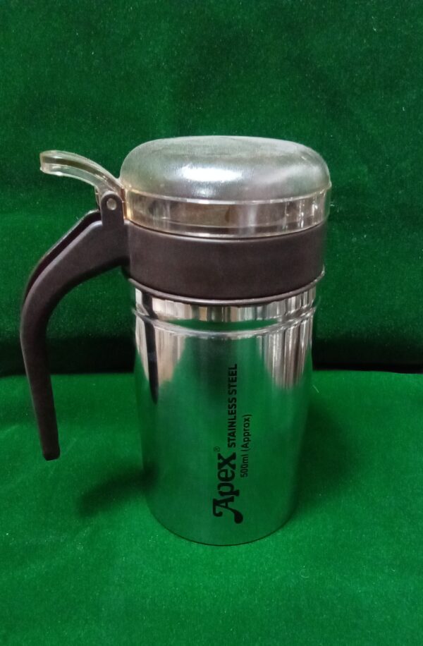 Oil pourer stainless steel (500 ml)