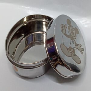 STAINLESS STEEL SNACKS BOX (NO:3)