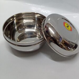 STAINLESS STEEL SNACKS BOX (NO:2)