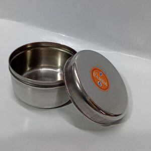 STAINLESS STEEL SNACKS BOX (NO:6)