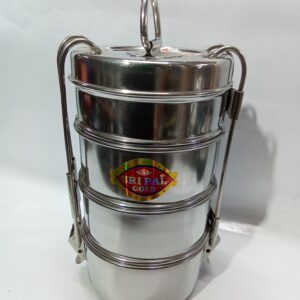 STAINLESS STEEL TIFFIN CARRIER (6×4)