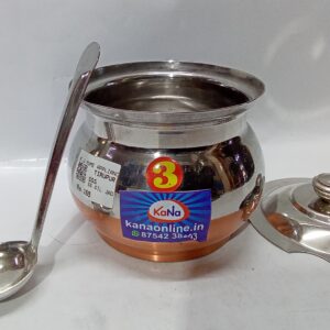 STAINLESS STEEL GHEE POT (NO:3)