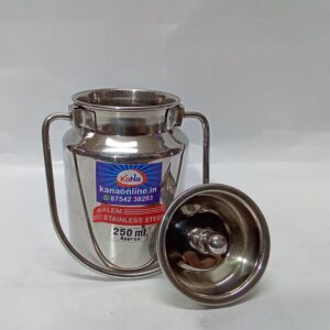 STAINLESS STEEL OIL THOOKU (250ML)