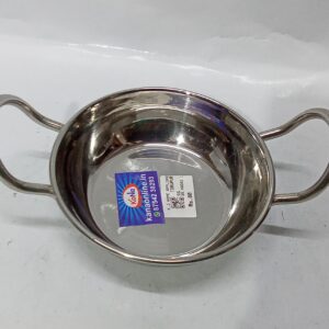 STAINLESS STEEL KADAI (SIZE:1)