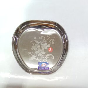 STAINLESS STEEL SNACKS PLATE