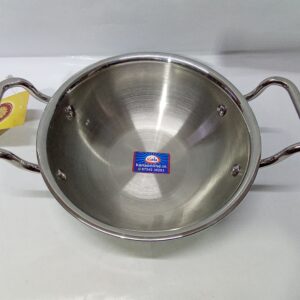 STAINLESS STEEL TRIPLY KADAI 18CM