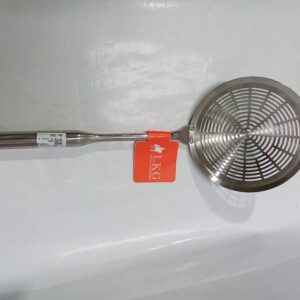 STAINLESS STEEL DEEP FRY STRAINER/JHARA 14CM