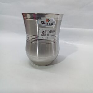 STAINLESS STEEL WATER GLASS