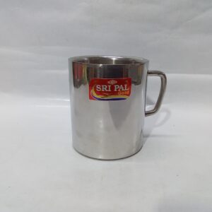 STAINLESS STEEL DOUBLE WALL TEA CUP/COFFEE MUG