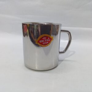 STAINLESS STEEL DOUBLE WALL TEA CUPS/COFFEE MUGS