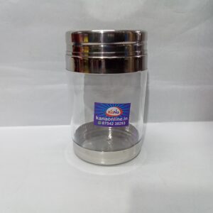STAINLESS STEEL SEE THROUGH CONTAINER (NO:2)