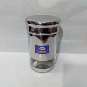 STAINLESS STEEL SEE THROUGH CONTAINER (NO:1)