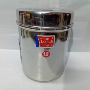 STAINLESS STEEL SEE THROUGH CONTAINER (NO:12)