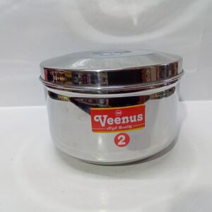 STAINLESS STEEL INNER BEADING DABBA (NO:2)